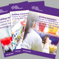WCRF Building Momentum reports
