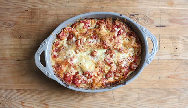 Veggie lasagne