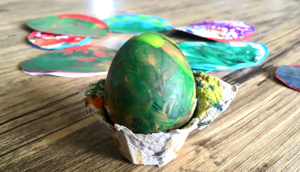 Ewan's egg after