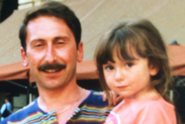 Maxine with her father