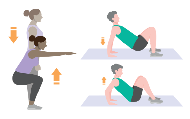 Exercise diagrams