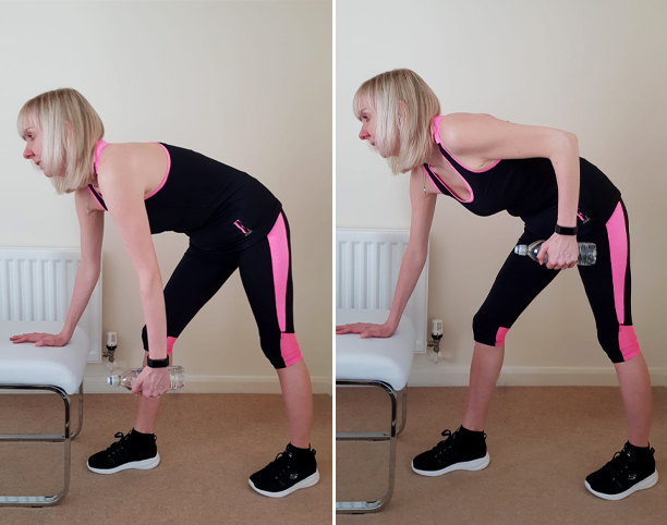 One-arm rows