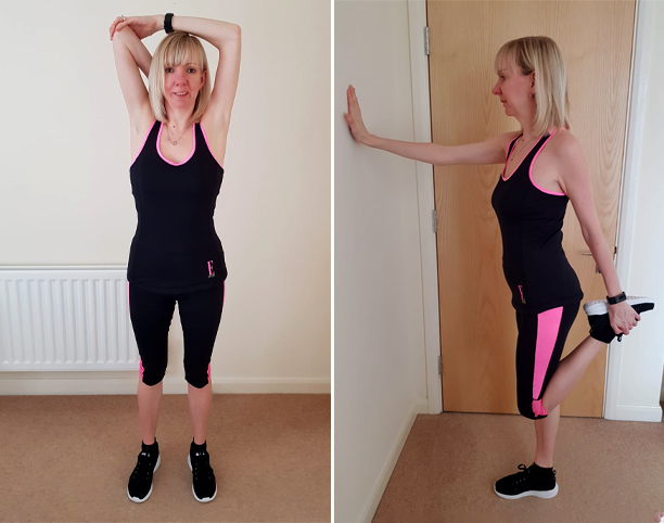 Cool-down stretches