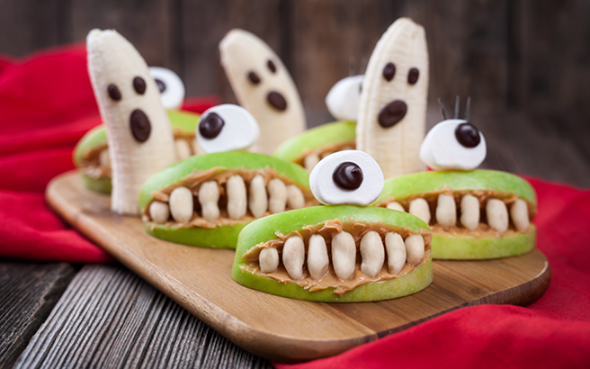 Fun and healthy Halloween snacks 