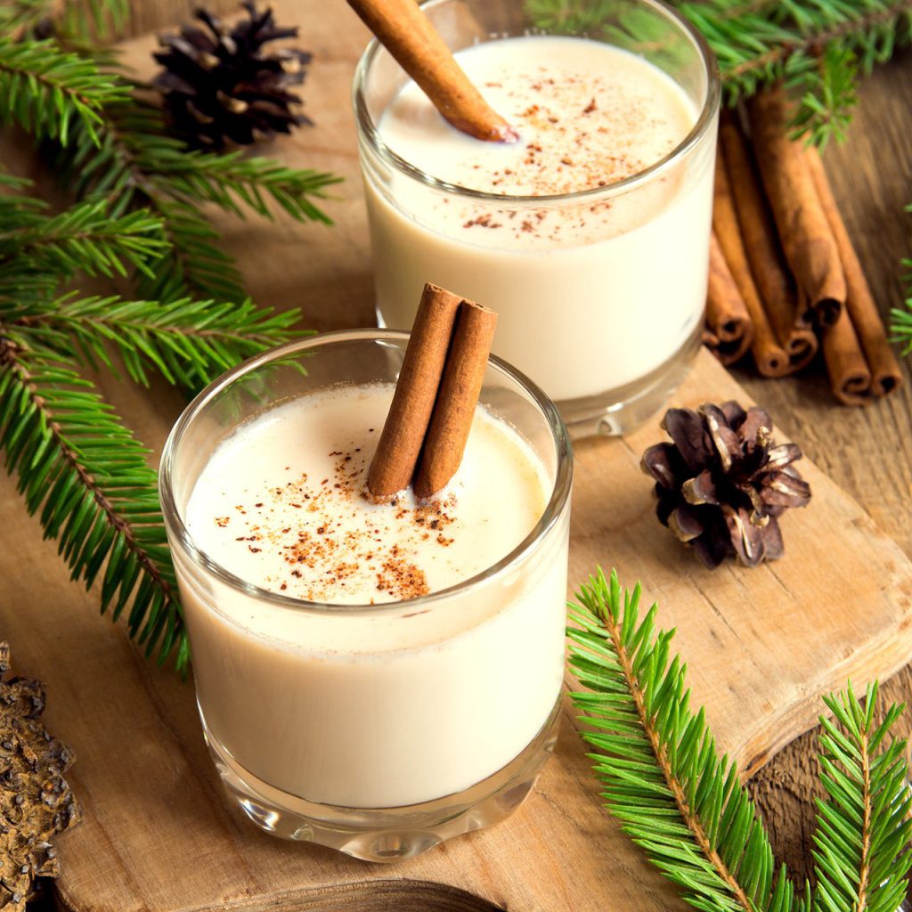 Non alcoholic eggnog