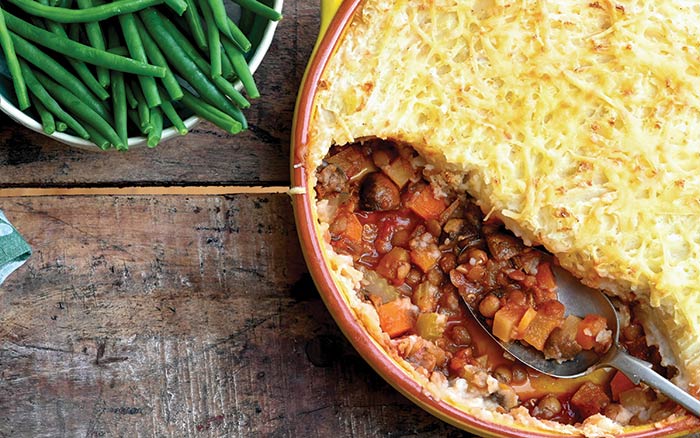 Lentil shepherds pie