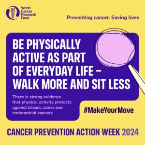 Cancer Prevention Action Week social media share