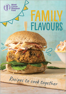 A selection of pages from  Family Flavours cookbook 