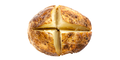 A baked potato