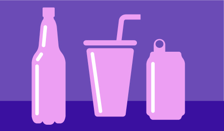 Sugar sweetened drinks graphic