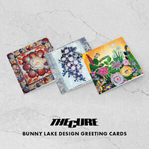 A selection of The Cure greetings cards