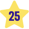 Active advent star 25