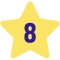 Active advent star 17