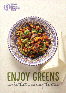 Enjoy greens recipe booklet pages