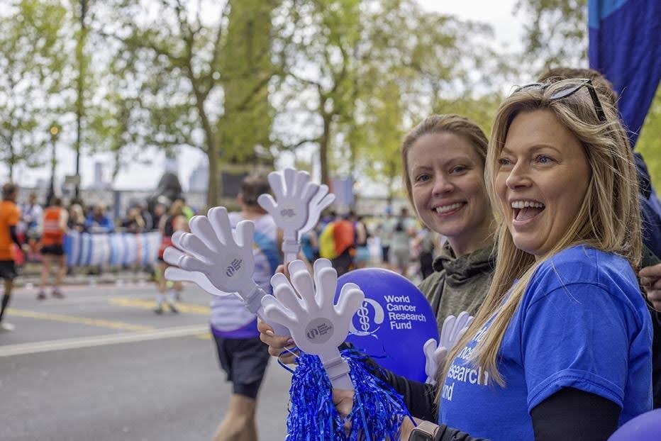 WCRF Fundraising Ambassadors at a fundraising event