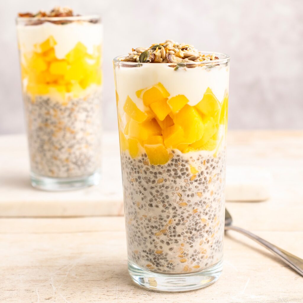 Mango Chia Pudding