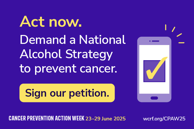 Alcohol strategy petition banner