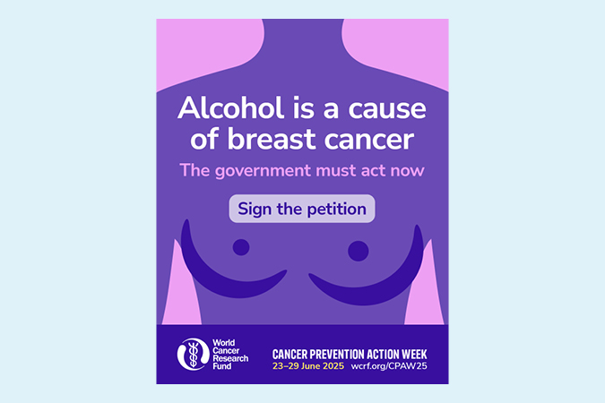 Alcohol is a cause of breast cancer