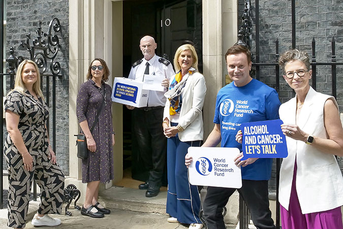 World Cancer REsearch Fund at Downing Street