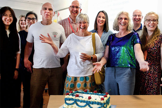 Prof Janet Cade and colleagues celebrate 30 years of the Women's Cohort Study