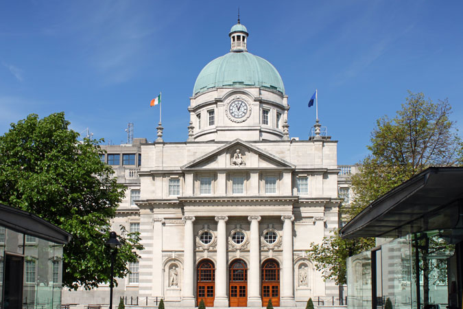 Government Buildings, Dublin, Ireland.