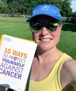 Michelle Lewis, World Cancer Research Fund supporter